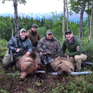 Andrew and Casey Blum Alaskan Grizzlies help arrived with Jesse Blum and James Wixom.jpg