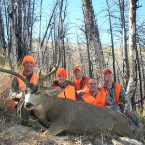 2011 Group with Corby's rifle buck.jpg